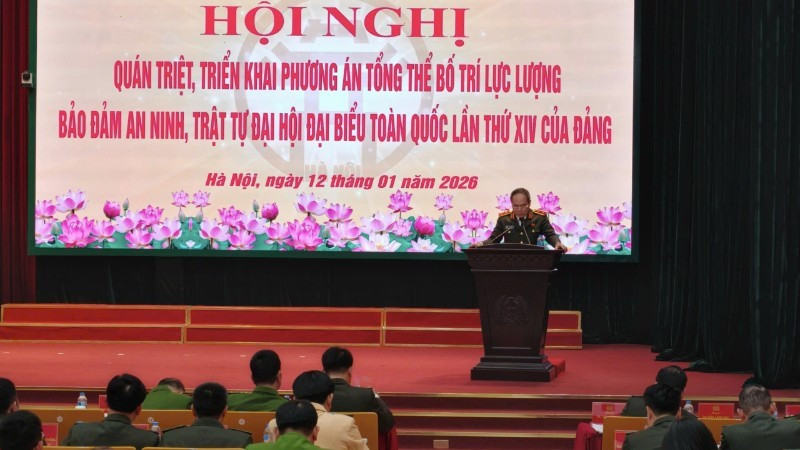 Vue d’ensemble de la conférence. Photo : nhandan.vn