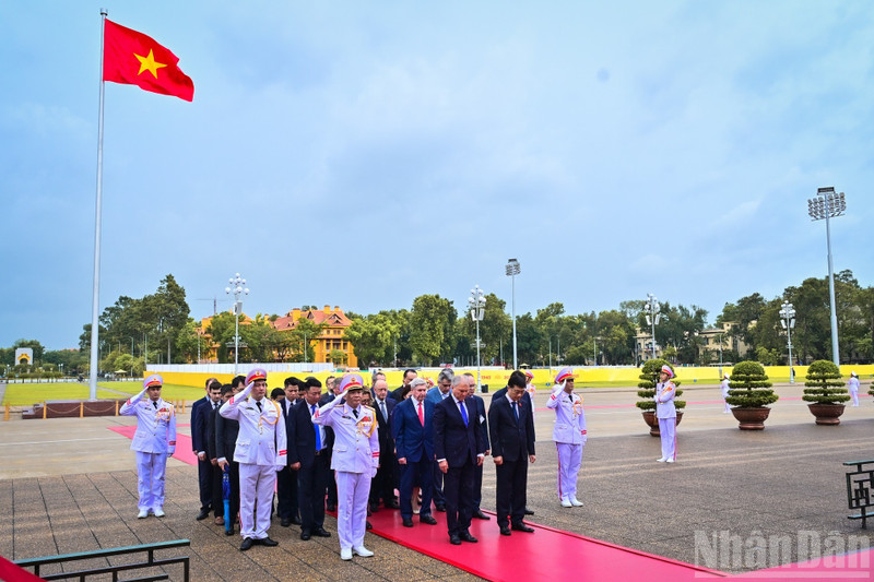 La vue générale de la cérémonie. Photo: nhandan.vn