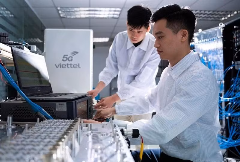 Les technologies vietnamiennes s'affirment sur la scène internationale. Photo : VNA.