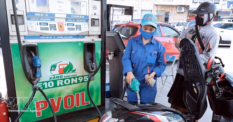 Les Services provinciaux et municipaux de l’Industrie et du Commerce sont chargés de renforcer la supervision et l’inspection du déploiement du biocarburant E10. Photo: VNA