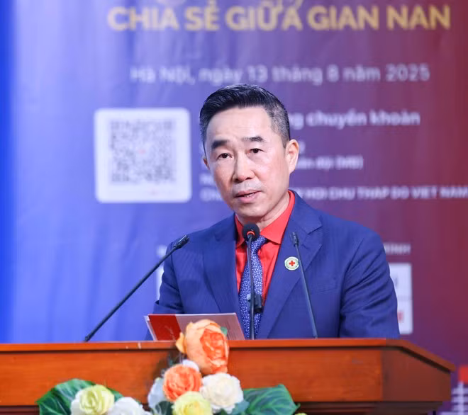 Nguyen Hai Anh, vice-président et secrétaire général du Comité central de la Croix-Rouge du Vietnam. Photo: VNA