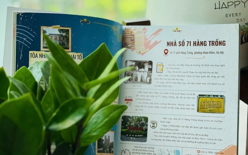 La maison n°71, rue Hang Trong, siège actuel du Journal Nhân Dân, est également un lieu historique fascinant à découvrir. Photo : nhandan.vn