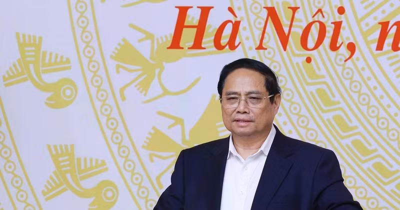 Le Premier ministre Pham Minh Chinh. Photo : VNA