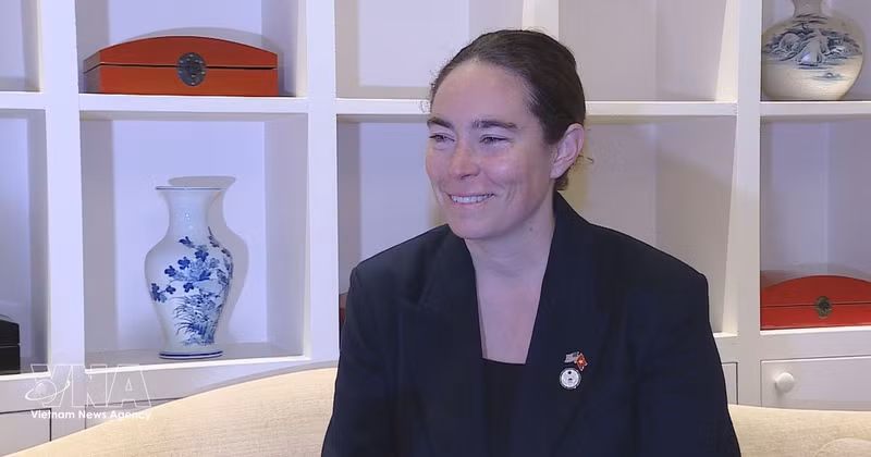 Caroline Vik, directrice des politiques de la DFC. Photo: VNA