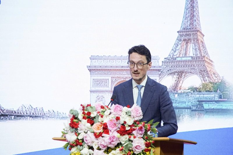 Gilles Angles, attaché pour la coopération sanitaire et le développement à l’Ambassade de France au Vietnam. Photo : MINH HANH/NDEL.
