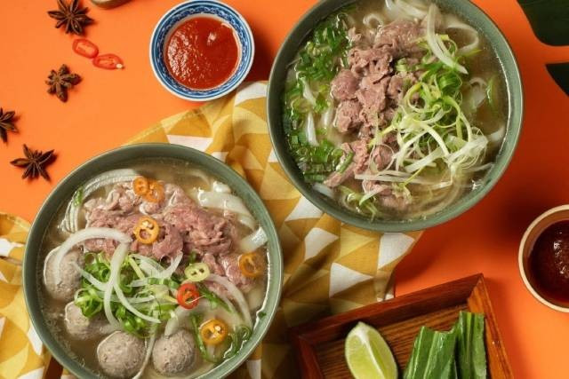Un « phở » au bœuf à la mode du Sud, servi au restaurant Bep Vietnamese Kitchen. Photo : Bep Vietnamese Kitchen