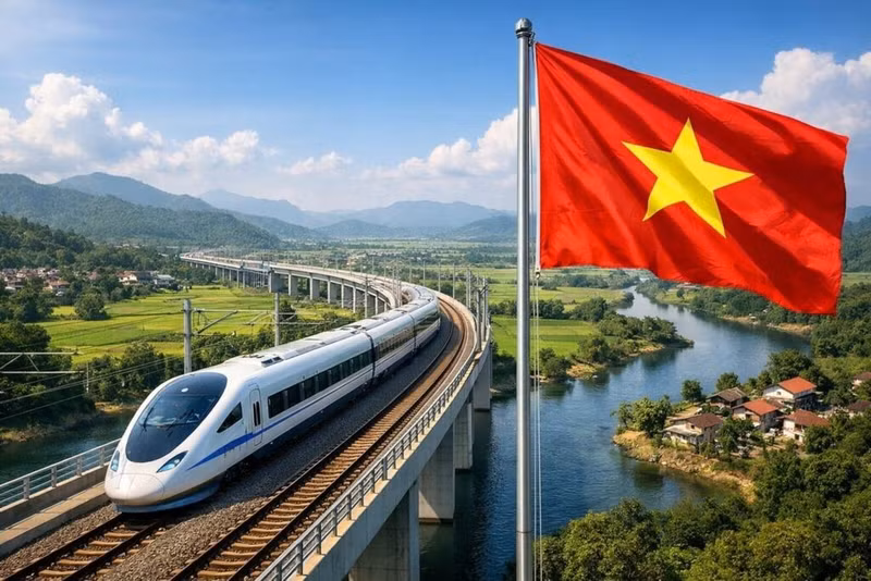 Le Vietnam s'apprête à engager l'un des plus grands programmes ferroviaires de son histoire : une ligne à grande vitesse Nord-Sud de 1.541 km.