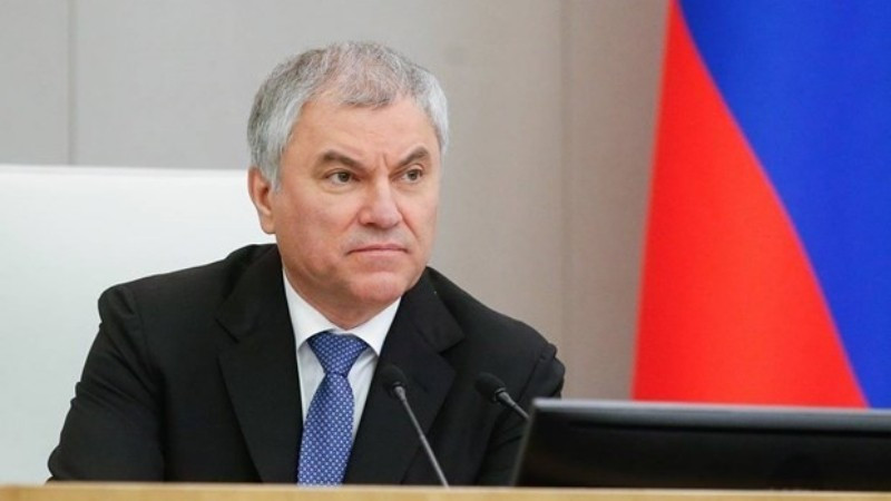 Le président de la Douma russe, Vyacheslav Volodin. Photo : TASS.