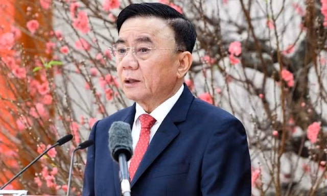 Tran Cam Tu, membre permanent du Secrétariat du Comité central du Parti. Photo : VOV.