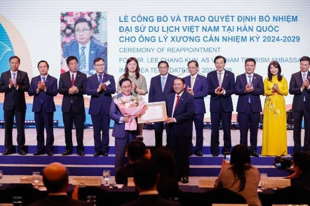 L'ambassadeur du tourisme Ly Xuong Can consacre beaucoup de passion à la promotion du tourisme vietnamien en R. de Corée. Photo : baovanhoa.vn 