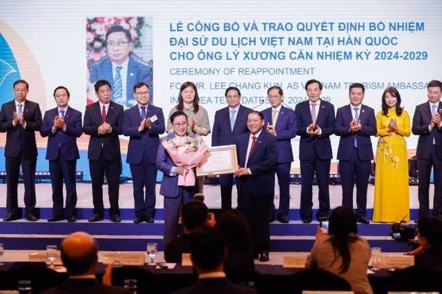 L'ambassadeur du tourisme Ly Xuong Can consacre beaucoup de passion à la promotion du tourisme vietnamien en R. de Corée. Photo : baovanhoa.vn 