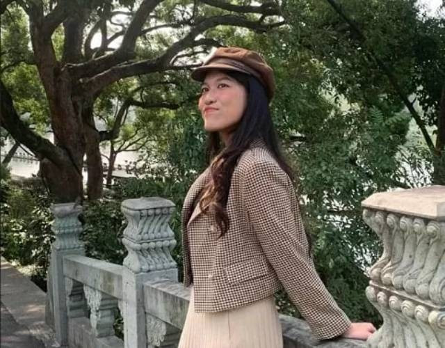 Tran Khanh Van, étudiante à l’Académie du Journalisme et de la Propagande. Photo fournie par elle même