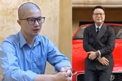 Pho Duc Nam (gauche) et Le Khac Ngo sont proposés au renvoi devant le tribunal pour escroquerie en vue de l'appropriation frauduleuse de biens et blanchiment d'argent. Photo: vov.vn