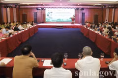 La vue générale de la conférence. Photo : sonlq.gov.vn