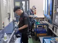 Fabrication de pièces pour les industries automobile et moto dans la compagnie KD Heat Technology, dans la zone industrielle de Diem Thuy, province de Thai Nguyen. Photo : VNA.