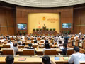 Vue d’ensemble de la séance plénière du 9 août, lors de la première session extraordinaire de l’Assemblée nationale de la XVIe législature. Photo : Quochoi.
