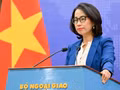 La porte-parole du ministère vietnamien des Affaires étrangères Pham Thu Hang. Photo : Ministère vietnamien des Affaires étrangères.