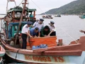 Un armateur signe un engagement à ne pas violer les réglementations relatives à la pêche INN. Photo : VNA.