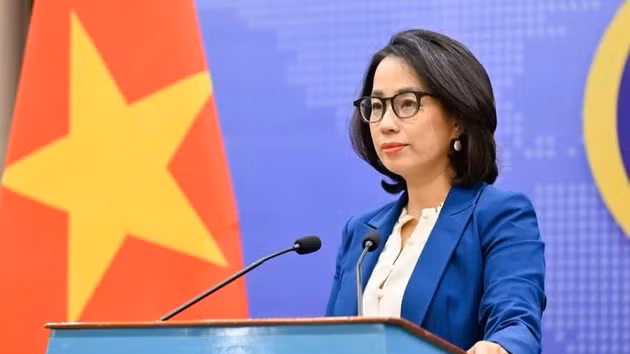 La porte-parole du ministère vietnamien des Affaires étrangères, Pham Thu Hang. Photo : ministère vietnamien des Affaires étrangères.