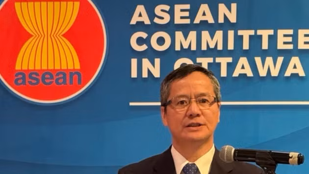 L'ambassadeur du Vietnam au Canada, Pham Vinh Quang. Photo : VNA.