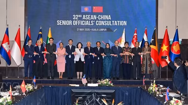 La 32e réunion de consultation des hauts fonctionnaires ASEAN-Chine (ACSOC). Photo : VNA.
