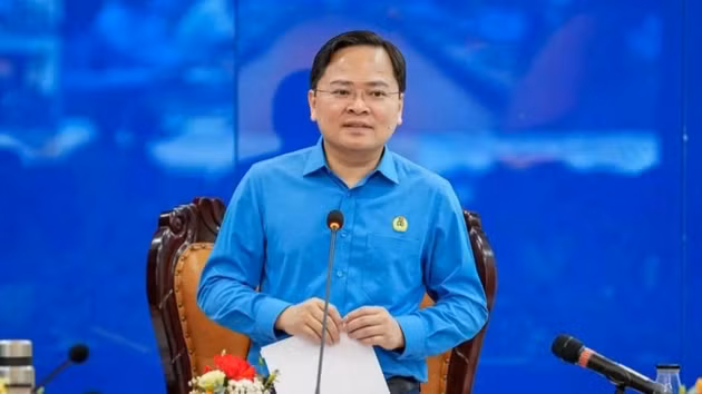 Nguyên Anh Tuân, président de la Confédération générale du travail du Vietnam. Photo : VGP.
