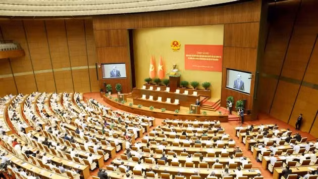 La conférence nationale visant à concrétiser la ligne extérieure du XIVe Congrès national du Parti s'est tenue le 11 juin 2026 à Hanoï. Photo : VNA.