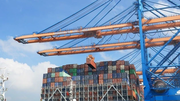 Port international Gemalink, ville de Phu My, province de Ba Ria–Vung Tau. Photo : VNA.