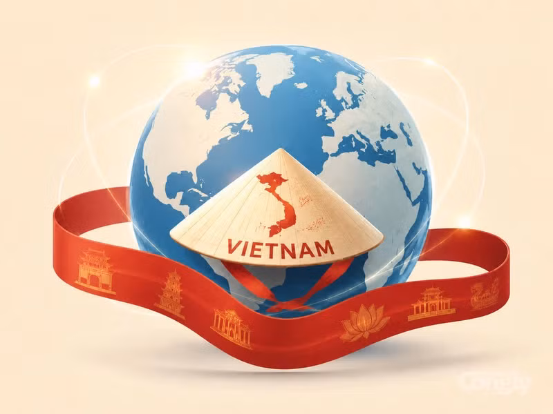 Le Vietnam ambitionne de figurer parmi les trois premiers pays de l'ASEAN en matière de « soft power » culturel. Illustration : image générée par intelligence artificielle (IA).