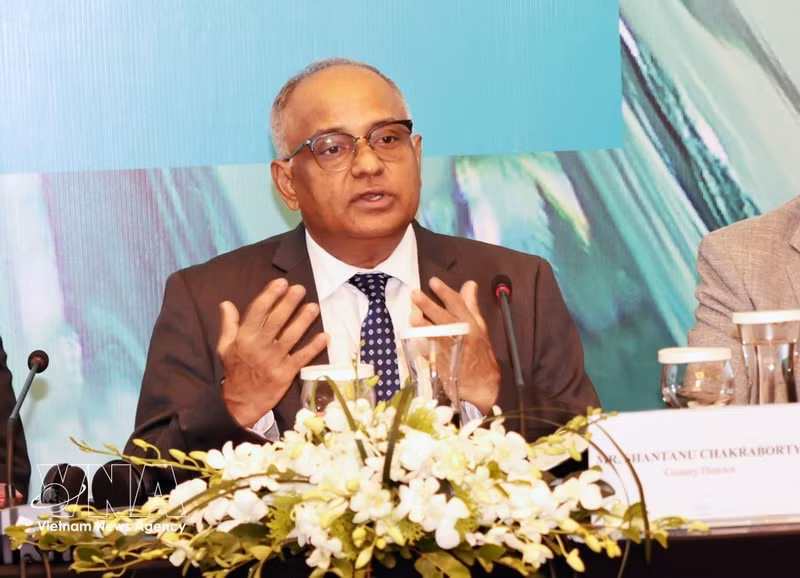 Le directeur national de la Banque asiatique de développement (ADB) au Vietnam, Shantanu Chakraborty. Photo : VNA.