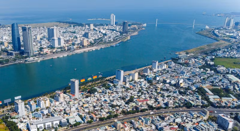 Le Centre financier international du Vietnam à Da Nang a vocation à devenir une plateforme financière moderne, étroitement intégrée à un écosystème d'innovation, de technologies numériques et de finance durable.Photo : VNA