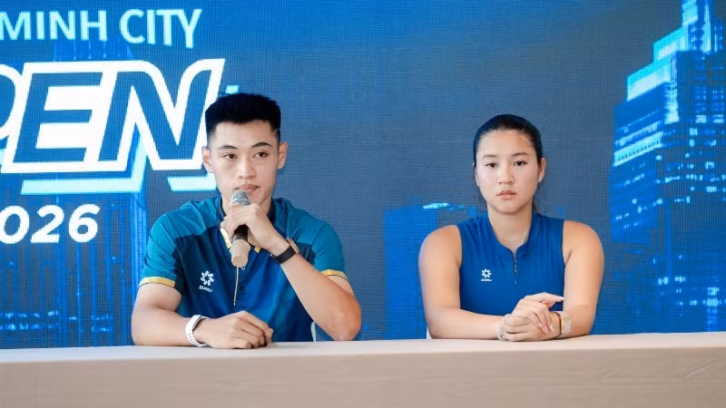 Le duo vietnamien de pickleball, Truong Vinh Hien et Sophia Huynh Tran, participeront à l'épreuve très attendue de double mixte.