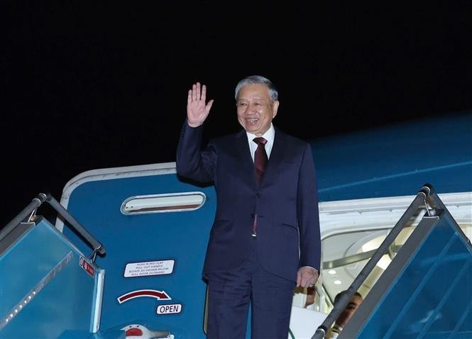 Le secrétaire général du Parti, To Lam. Photo : VNA.