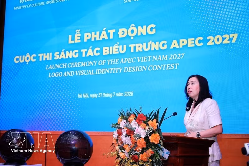 La vice-ministre Le Thi Thu Hang à l'événement. Photo : VNA.