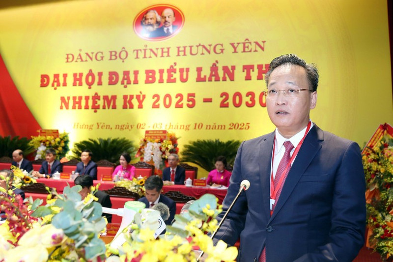 Le Politburo a nommé Nguyen Huu Nghia, membre du Comité central du Parti, au poste de secrétaire du Comité provincial du Parti de Hung Yen pour le mandat 2025-2030. Photo : VNA.