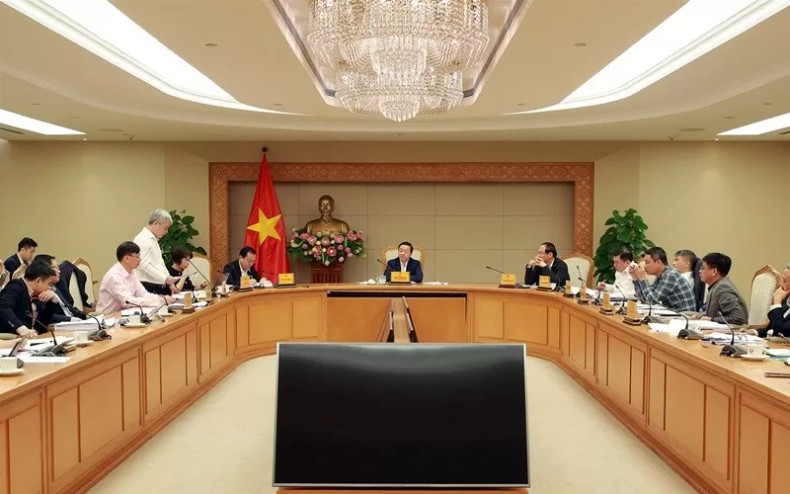 Le vice-Premier ministre Trân Hông Hà a présidé une réunion pour donner son avis sur l'élaboration du projet de création et de développement du marché carbone au Vietnam, le 7 octobre 2024. Photo : VGP Le vice-Premier ministre Trân Hông Hà a présidé une réunion pour donner son avis sur l'élaboration du projet de création et de développement du marché carbone au Vietnam, le 7 octobre 2024. Photo : VGP