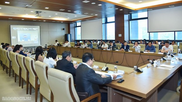 Lors du séminiare. Photo : Baoquocte.vn Lors du séminiare. Photo : Baoquocte.vn