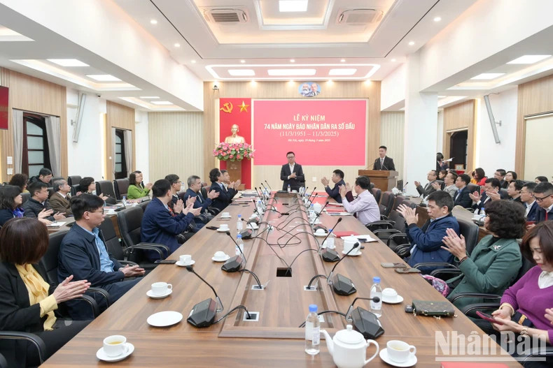La vue générale de l'événement. Photo: nhandan.vn La vue générale de l'événement. Photo: nhandan.vn