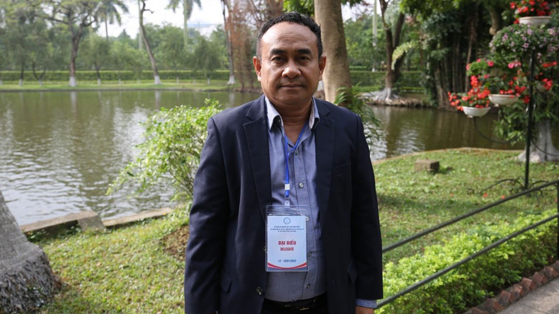 Le docteur Chap Sotharith (Cambodge), secrétaire général de l’Association d’Amitié Cambodge - Vietnam. Photo: thoidai.com.vn