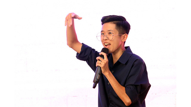 Les tiktokers partagent des compétences de promotion en ligne, de création des contenus attirant des millions de vues. Photo: VOV Les tiktokers partagent des compétences de promotion en ligne, de création des contenus attirant des millions de vues. Photo: VOV