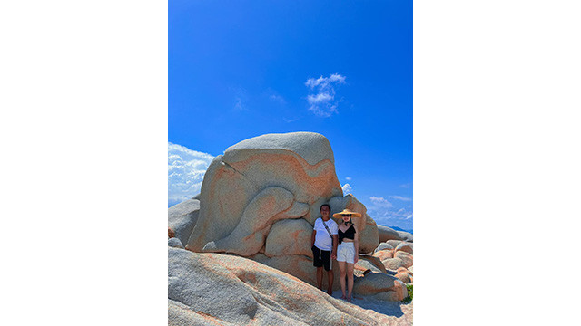 Des rochers à des formes uniques. Photo : plo.vn Des rochers à des formes uniques. Photo : plo.vn
