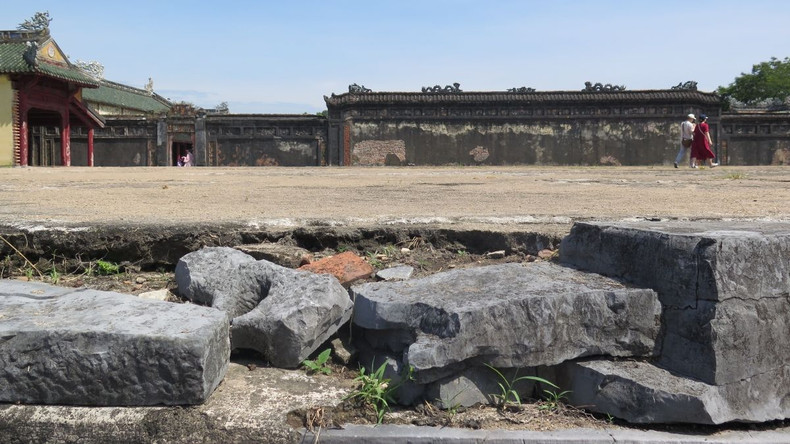 Le palais de Cân Chanh a été construit il y a près de 220 ans, la troisième année du règne du roi Gia Long (1804). Photo: VOV Le palais de Cân Chanh a été construit il y a près de 220 ans, la troisième année du règne du roi Gia Long (1804). Photo: VOV