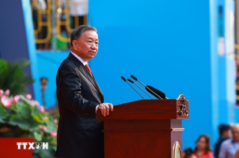 Le secrétaire général du Parti, To Lam. Photo : VNA