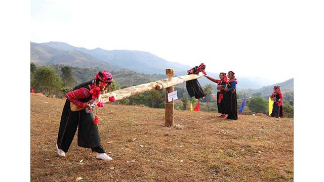 Diên Biên : le Têt unique de Khụ Sự Chà des Hà Nhì dans la zone frontalière de Sin Thâu ảnh 4 Diên Biên : le Têt unique de Khụ Sự Chà des Hà Nhì dans la zone frontalière de Sin Thâu ảnh 4