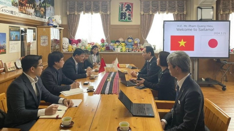 La communauté vietnamienne contribue au développement durable de la province japonaise de Saitama ảnh 3 La communauté vietnamienne contribue au développement durable de la province japonaise de Saitama ảnh 3