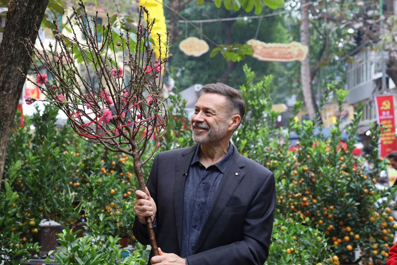 L'ambassadeur d'Australie au Vietnam, M. Andrew Goledzinowski. Photo : Ambassade d'Australie au Vietnam. L'ambassadeur d'Australie au Vietnam, M. Andrew Goledzinowski. Photo : Ambassade d'Australie au Vietnam.