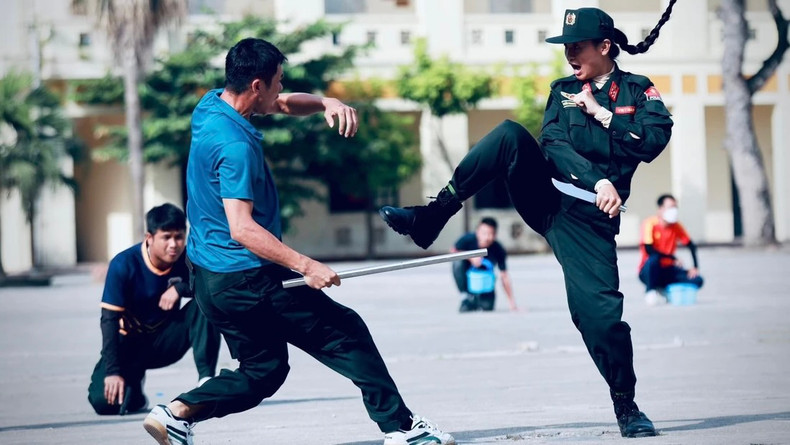 Pour la première fois, plus de 40 femmes officières de la police vietnamienne participeront prochainement au contingent de l’Unité de Police de maintien de la paix des Nations Unies.Photo : phunuvietnam.vn