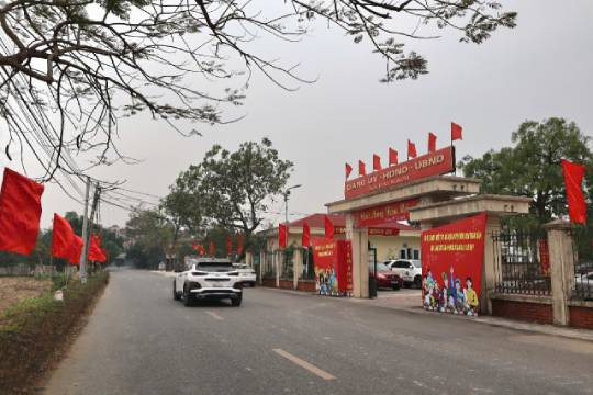 Un coin du village de Dai Mach dans le district de Dông Anh. Photo : hanoimoi.vn Un coin du village de Dai Mach dans le district de Dông Anh. Photo : hanoimoi.vn