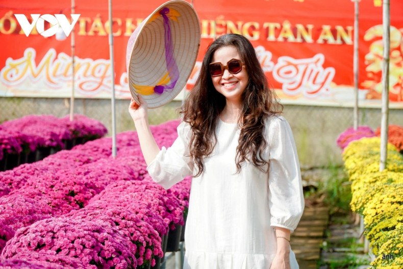 Les visiteurs plongent dans un espace fleuri à Sa Dec, Dông Thap ảnh 13 Les visiteurs plongent dans un espace fleuri à Sa Dec, Dông Thap ảnh 13