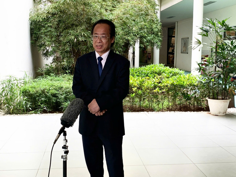 Le vice-président de l’Association d’Amitié et de Coopération Vietnam – France, Nguyen Lan Trung. Photo : Minh Hanh/NDEL.